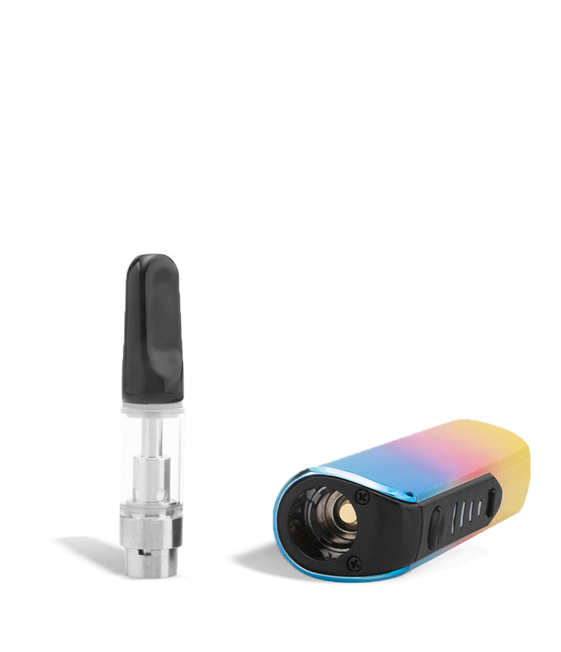 Full Color Sutra Vape STIK 900 Cartridge Vaporizer Top View with Empty Cartridge